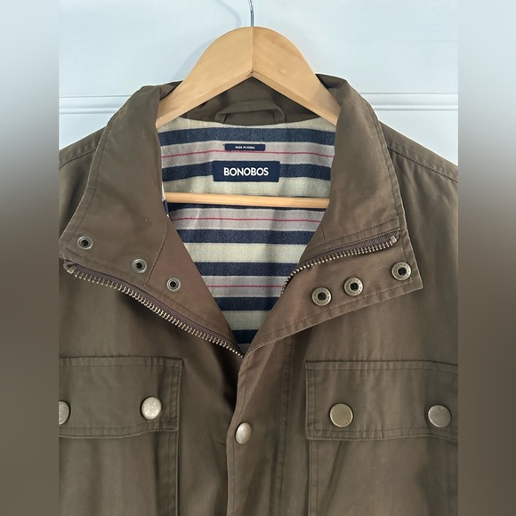 Bonobos Waxed Cotton Jacket - Like New - Picture 1 of 5